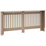vidaXL pokrivač radijatora 2 pcs smeđa 172 x 19 x 81.5 cm | shoptok.hr