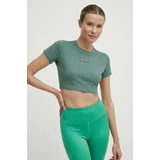 Reebok Kratka majica za vadbo Lux Bold zelena barva, 100076117