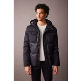 Defacto Slim Fit Hooded Puffer Jacket