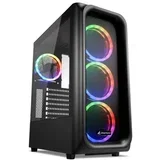 TK5M RGB ATX okno gaming črno ohišje