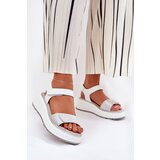 S. BARSKI Women's Leather Sandals On Platform And Wedge With Velcro S.Barski | Shoptok.si