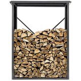GARDOL Regal za drva (160 x 90 x 200 cm, Jeklo) | Shoptok.si