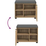  Klupa za hodnik Zanatski Hrast 60 x 38 x 46 cm | shoptok.hr