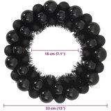  Vijenci s božićnim kuglicama 2 pcs Crna 33 x 33 x 7 cm | shoptok.hr