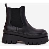 Boto Insulated Women's Chelsea Boots On Platform Black Ismira | Shoptok.si