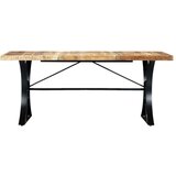  Jedilna miza 180x90x76 cm trden mangov les, (20711020) | Shoptok.si