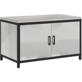  Kuhinjsko skladištenje HATTEM Srebrna 90 x 50 x 53 cm Čelik | Shoptok.si