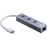 Inter-tech Argus it-410-s rj45/3xusb3.0-type c lan adapter Cene