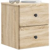  Noćni ormarić za montažu na zid Hrast sonoma 34,5 x 33 x 40 cm | shoptok.hr