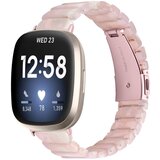 INF združljiv smolni pašček za uro fitbit versa 3/4/Sense 2 - eleganten, vodoodporen in nastavljiv pink, (5000090697) | Shoptok.si