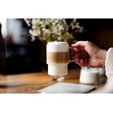 Vialli Design Rožnate steklene skodelice v kompletu za kapučino 2 ks 350 ml Livio – | Shoptok.si