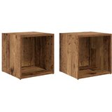  Set TV komoda Zidne 2 pcs Staro drvo 37 x 35 x 37,5 cm | Eponuda.ba