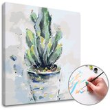 Artmie Slikanje po brojevima SUCULENT | 50k50 cm - bez rama | ePonuda.com