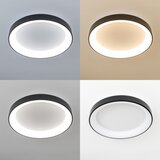  Brilagi - LED prigušiva plafonska svetiljka FALCON II LED/99W/230V Ø 60 cm crna +daljinski upravljač | Eponuda.com