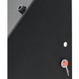 vidaXL Lovilec kroglic Črna 31 x 23 x 31.5 cm Jeklo | Shoptok.si