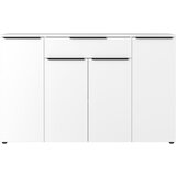 Germania Bela nizka komoda 161x101 cm Mailand – Cene