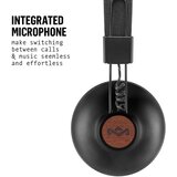 HouseofMarley positive vibration črne brezžične naglavne slušalke | Shoptok.si