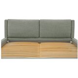Scandic Sivi tapecirani bračni krevet s prostorom za odlaganje s podnicom 140x200 cm Dreamer – | shoptok.hr