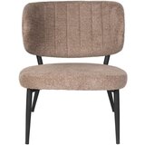 White Label Svetlo rjav fotelj Sanne – | Shoptok.si