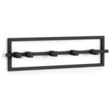 Umbra Črni kovinski stenski obešalnik Cubiko - Umbra | Shoptok.si