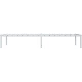 vidaXL Kovinski posteljni okvir bel 75x190 cm | Shoptok.si