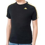Kappa Muška majica 222 Banda Coen Slim Fit, Crna cene