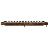  Okvir za krevet boja hrasta 135x190 cm konstruirano drvo | shoptok.hr