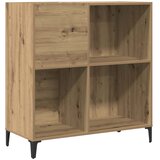 Ormarić za ploče Artisan hrast 84,5x38x89 cm izrađeno drvo | shoptok.hr