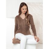 DStreet Sweter damski CANDIS beżowy MY1804 | Shoptok.si