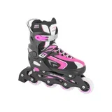 roler PW126B roza crni pvc šina ABEC5 VEL.S(33-36)