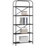  Polica Crni hrast 80 x 30 x 183 cm Konstruirano drvo | shoptok.hr