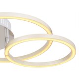 Globo Stropna LED svetilka Kendy (30 W, d 50 x š 30 x v 9,5 cm, bele barve) | Shoptok.si