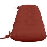  Jastučići za klupe VIANEN 2 kom. 100% poliester Crvena - Crvena 160 x 30 x 12 cm | shoptok.hr