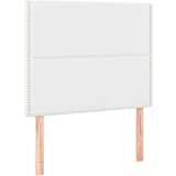  Krevet s oprugama i madracem bijeli 90 x 200 cm od umjetne kože | shoptok.hr