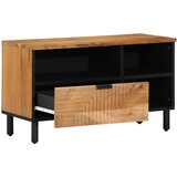 TV ormar s ladicama Smeđa 80 x 33 x 46 cm Čvrsto drvo manga | shoptok.hr