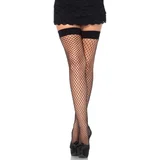 Fishnet Thigh Highs 9036 Black