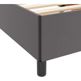  Posteljni okvir z vzmetnico Siva 100 x 200 cm Umetna koža | Shoptok.si