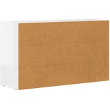  Strani šal Visok sijaj bela 100 x 35 x 59 cm Konstruiran les, (5000108503) | Shoptok.si