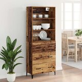  Highboard Staro drvo 69,5 x 34 x 180 cm Konstruirano drvo | shoptok.hr