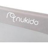 Nukido sigurnosna ogradica za krevet 150 x 66 x 35 cm siva | shoptok.hr