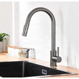 ELITE EDITION Izvlečna kuhinjska armatura v metalno sivi barvi | Pipa KF1410 | Shoptok.si
