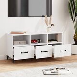 TV ormarić bijeli 102 x 35 x 50 cm od konstruiranog drva | shoptok.hr