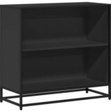 Maison Chic Knjižna omara - Knjižni regal črna 80,5x35x76 cm iverna plošča, (21723511) Cene