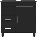  Toaletna jedinica Crna 60 x 35 x 60 cm Konstruirano drvo | shoptok.hr