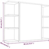 3-dijelni set kupaonskih ormarića boja hrasta sonome drveni | shoptok.hr