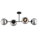Brilagi Prislonjen luster DIOR 4xE27/60W/230V crna/dimno siva | Eponuda.com
