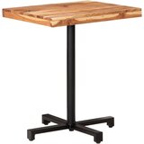 Bistro stol četvrtasti 60 x 60 x 75 cm masivno bagremovo drvo | shoptok.hr