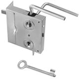 Madras doo Beograd Prikivajuća brava, DESNA pocinkovana BANE (8307.00.101) | ePonuda.com