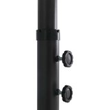  suncobran s aluminijskim stupom 460 x 270 cm plavi | Eponuda.com
