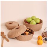 Aberto Design set pamučnih korpi 3 komada JUT02005128D Cene